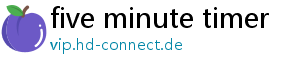 five minute timer