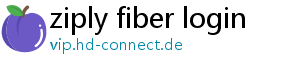 ziply fiber login